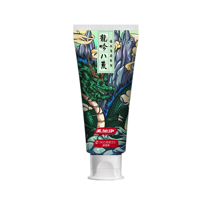 国潮 虎啸龙吟牙膏