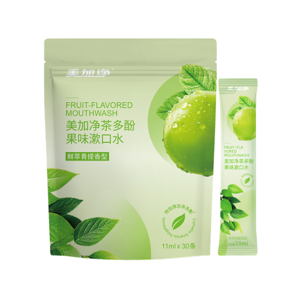 美加净茶多酚果味漱口水